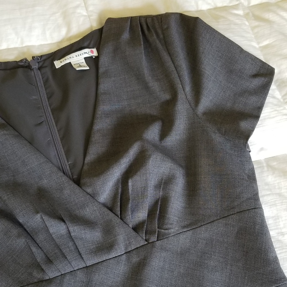 Banana Repuplic Dress Grey Size 4